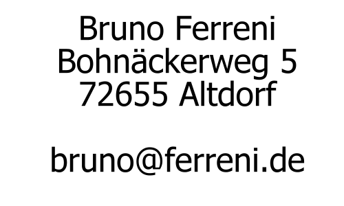 Impressum